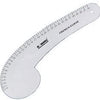 Fairgate Designer Vary Form Curve 12" Ruler Metal Measuring Solid Aluminum