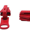 Zipper Repair Kit - #5 YKK Vislon Reversible Fancy Sliders - Choose Your Color - (3 Sliders Per Pack & 6 Top Stops) Made in The United States
