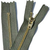 YKK® #5 Jeans - Brass - Stock Colors