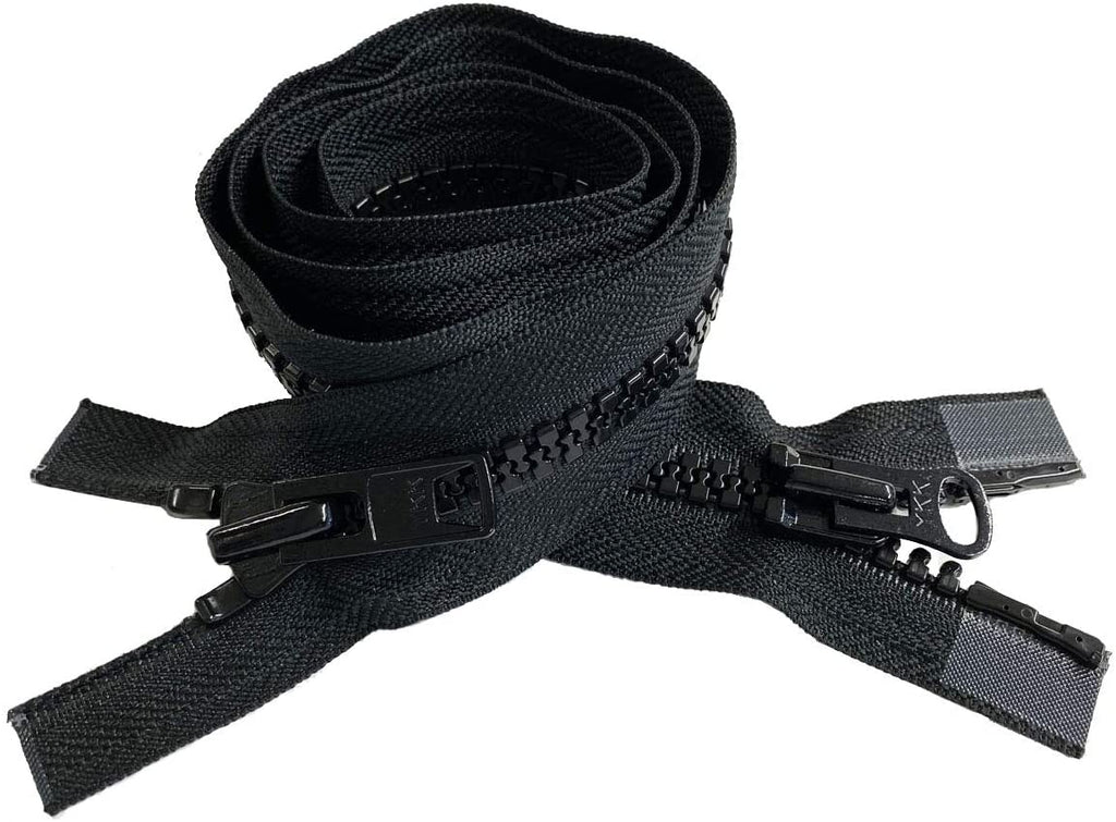 8 YKK® Vislon, Dual Separating Zipper
