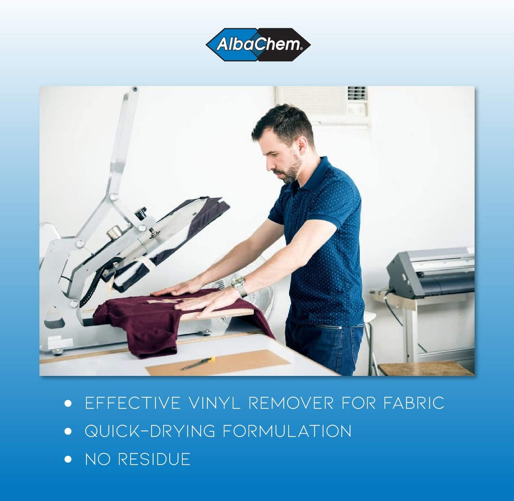 Heat Transfer Vinyl Remover and Graphics From Fabrics 