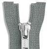 YKK #5 Aluminum Jacket Metal Zipper - Separating - Stock Colors
