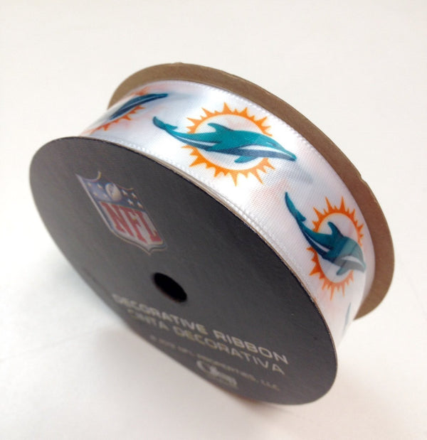 Dolphins NFL Printed Ribbon