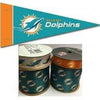 Dolphins NFL Printed Ribbon
