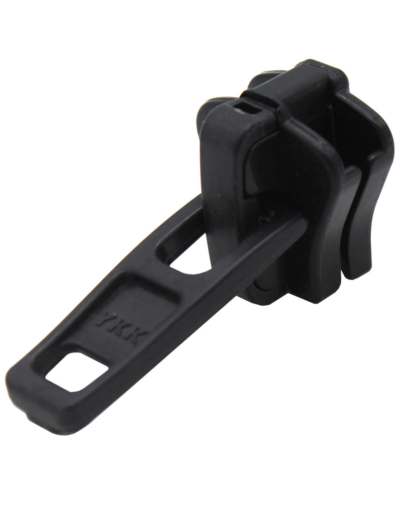 YKK #10 Molded Plastic Long Pull Zipper Sliders - 2/Pack - Black (580)
