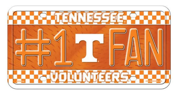 Tennessee Volunteers NCAA #1 Fan Metal License Plate