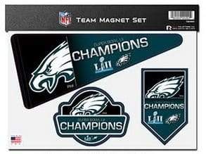 Philadelphia Eagles Super Bowl LII 52 Champions Team Magnet Sheet