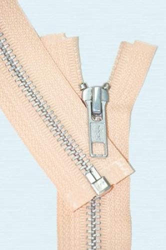 YKK #5 Aluminum Jacket Metal Zipper - Separating - Stock Colors