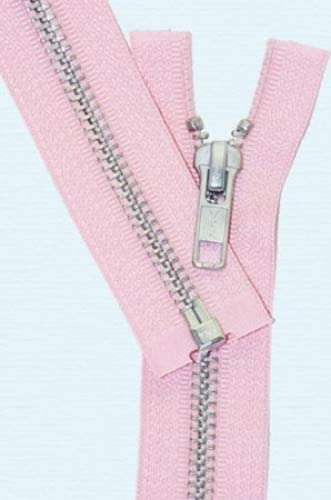 YKK #5 Aluminum Jacket Metal Zipper - Separating - Stock Colors