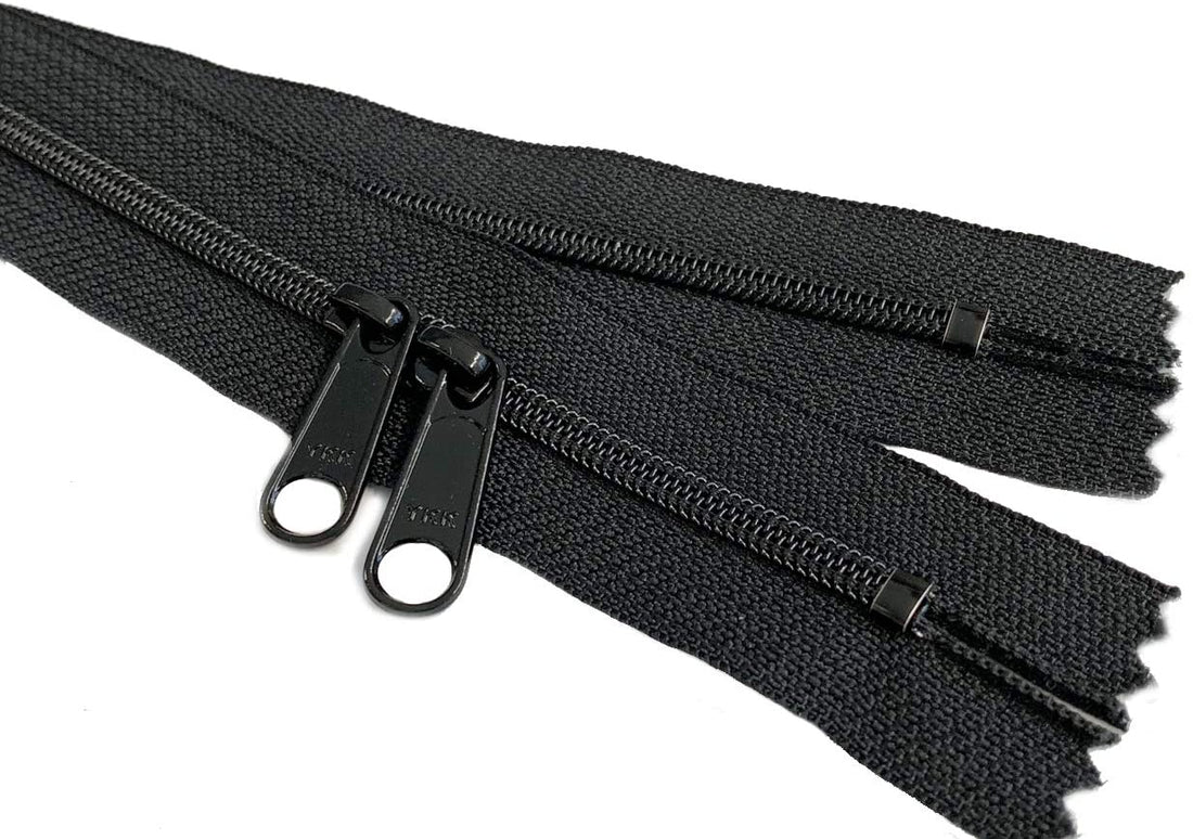 YKK® #4.5 Double-slide handbag zipper (Individual)