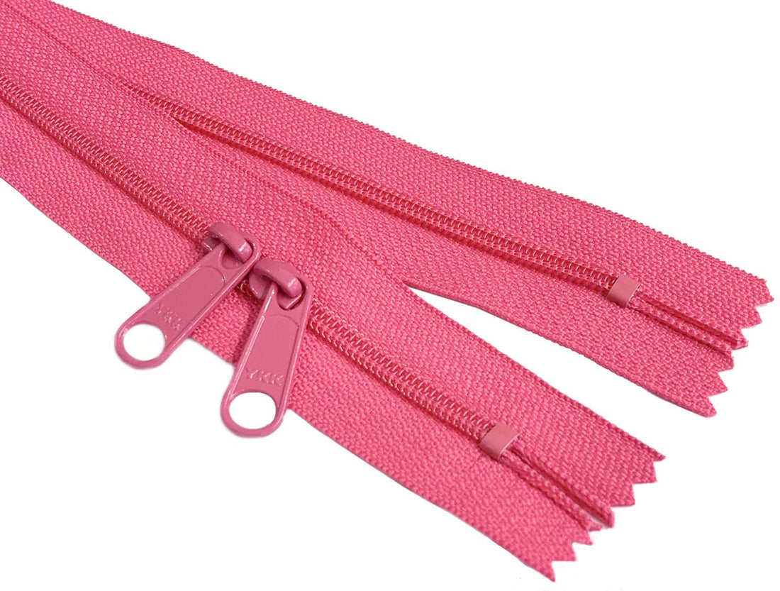 YKK® #4.5 Double-slide handbag zipper (Individual)