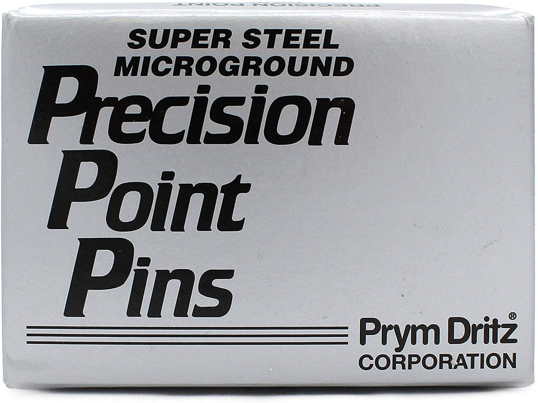 Prym Extra Dressmaker Pins - #21-1 1/4" Long Premium Nickel Plated Steel 1/2 Lb (1 Box/Pack)