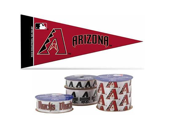 4 Pack + Mini Pennant - Arizona Diamondbacks