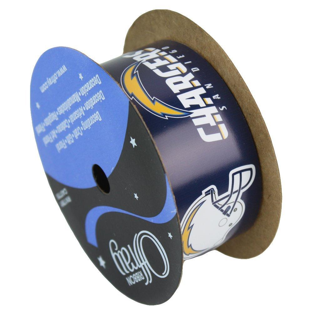 Chargers NFL Printed Ribbon