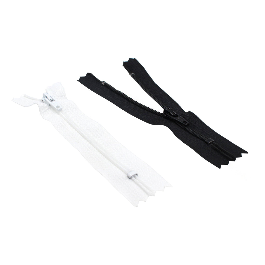 YKK® #3 Skirt & Dress Zippers - Black & White