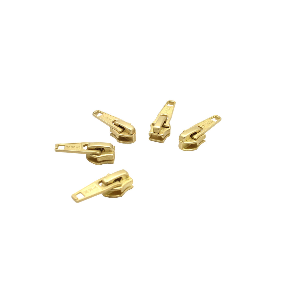 YKK ® #5 Coil Auto Slider-Brass