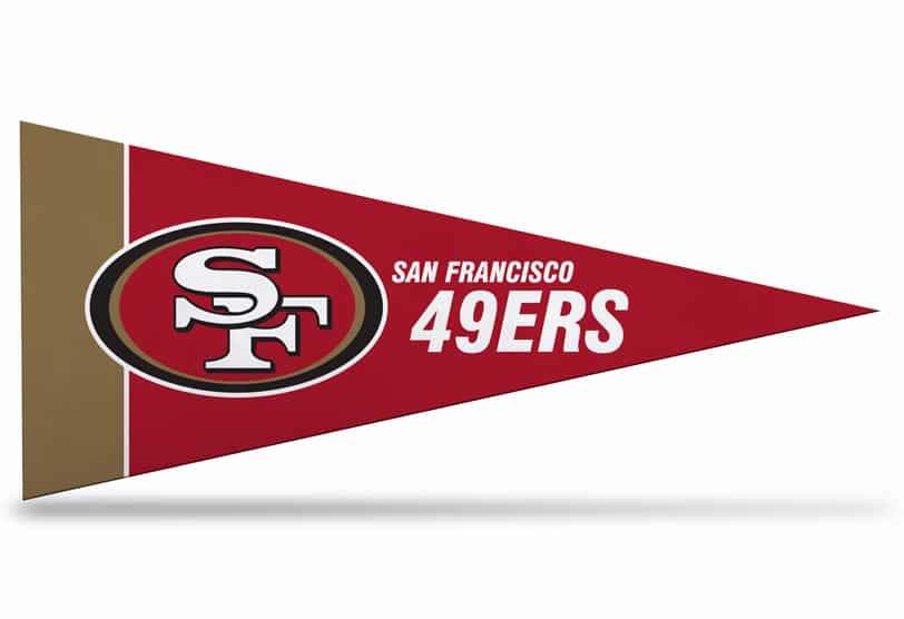 San Francisco 49ers Mini Pennant