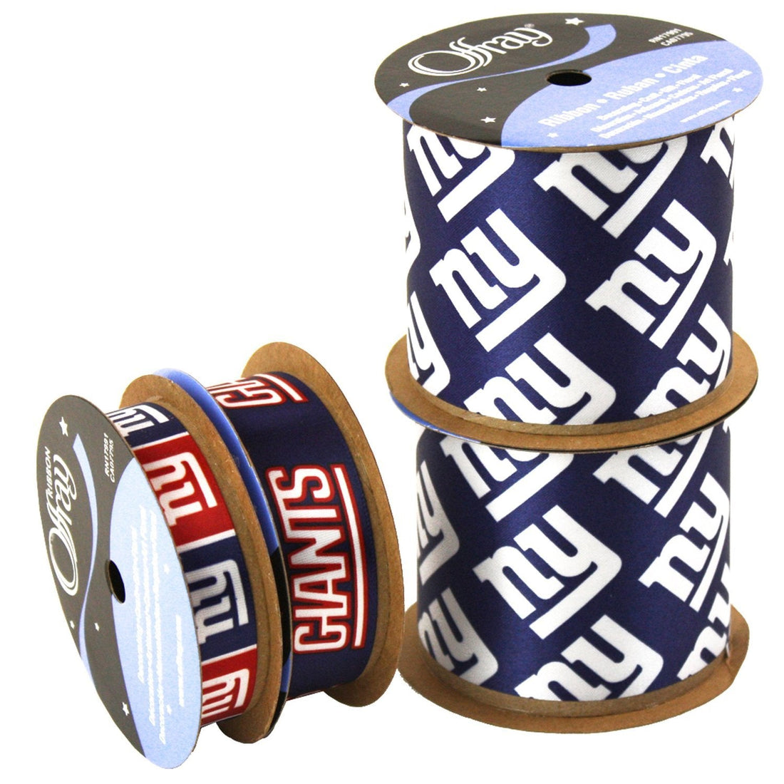 Giants NFL Printed Ribbon