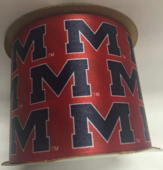 Ole Miss Rebels NCAA Ribbon