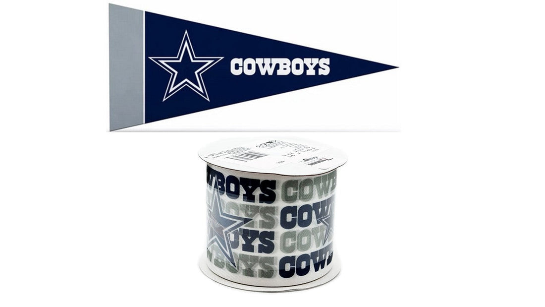 Dallas Cowboys 2.5" - Officially Licensed - NFL Ribbon