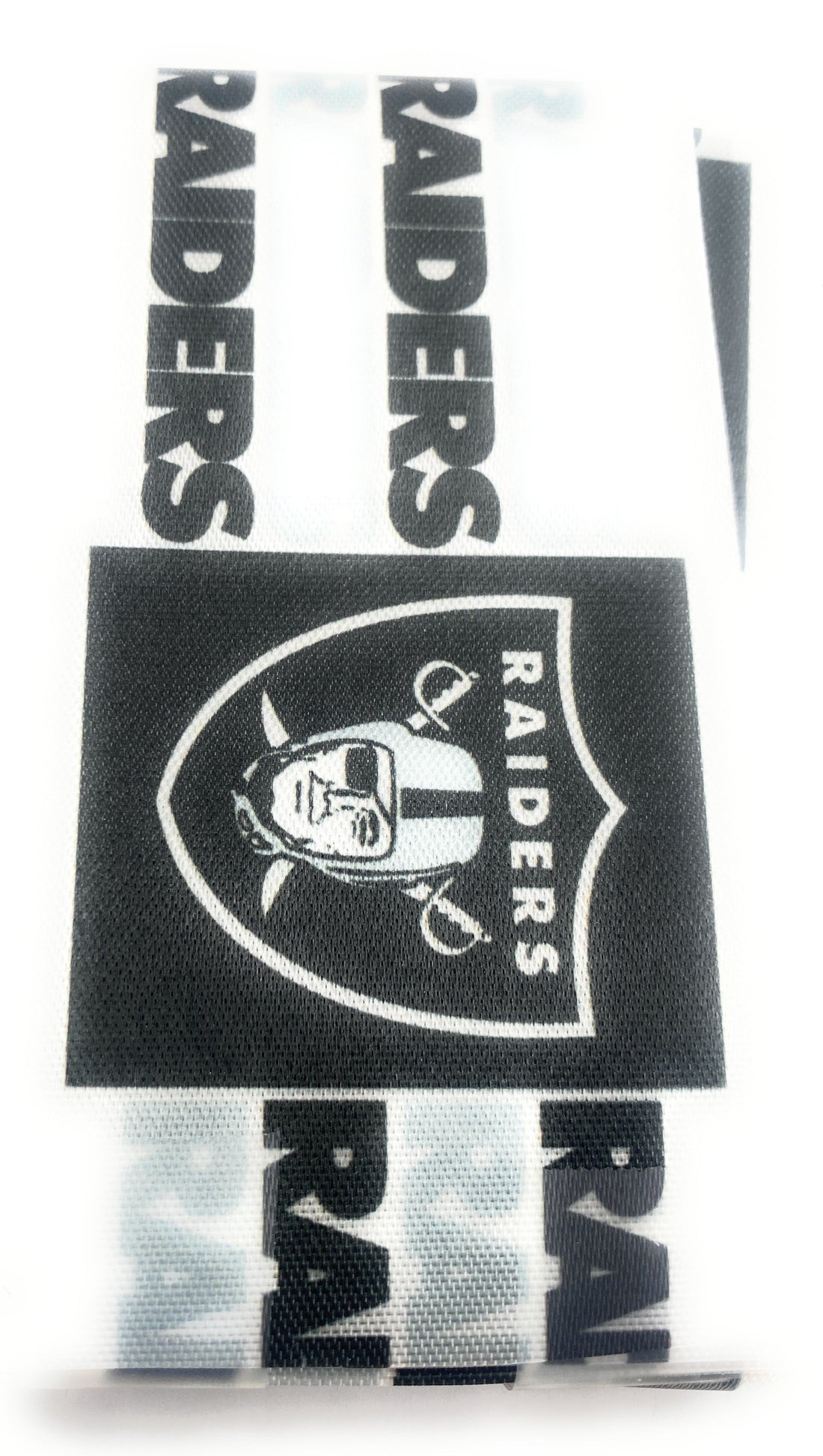 Las Vegas Raiders 2.5" Officially Licensed - NFL Ribbon