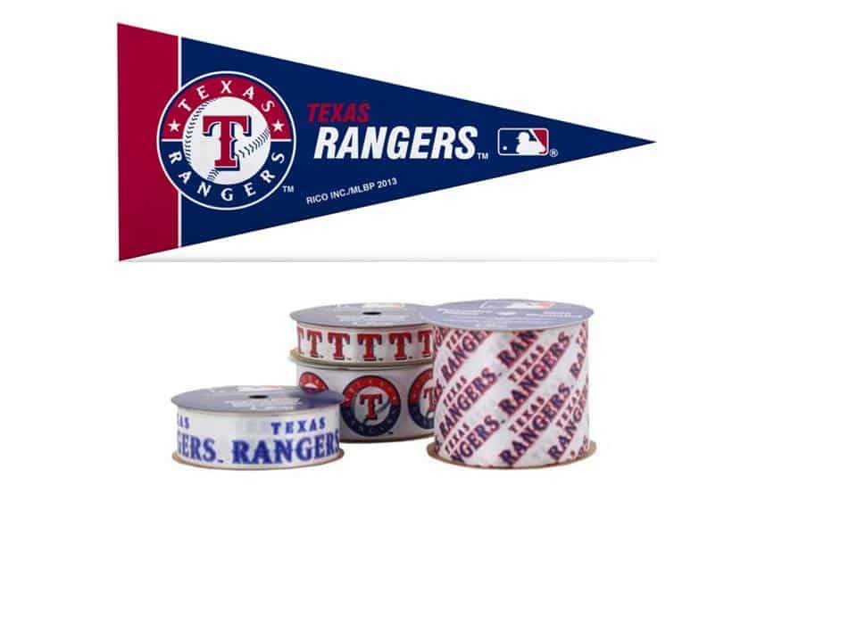 Texas Rangers MLB Ribbon