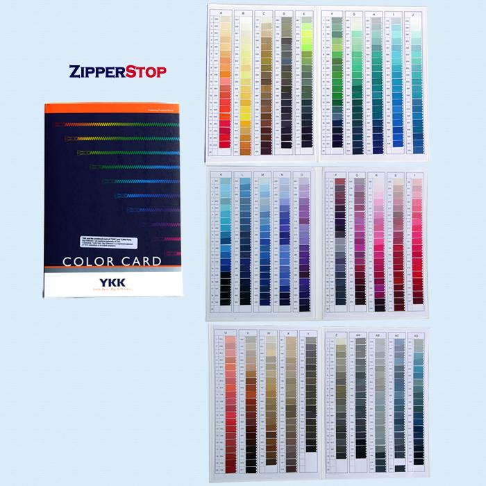 YKK ® Color Card