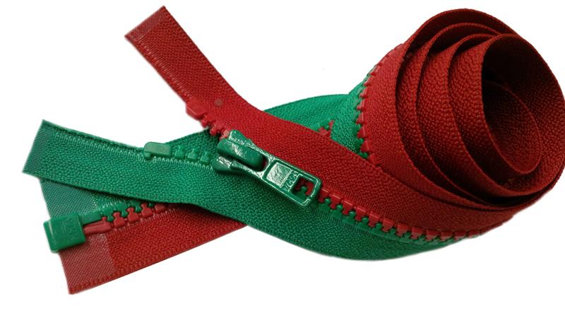 YKK Christmas (Red-Green) Zipper