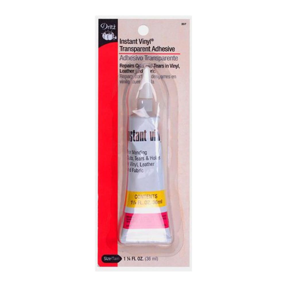 Dritz Instant Vinyl Transparent Adhesive 1oz