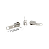 Zipper Repair Kit - #10 YKK Extra Heavy Aluminum Metal Sliders - 3 Sliders Per Pack - Made in The United States