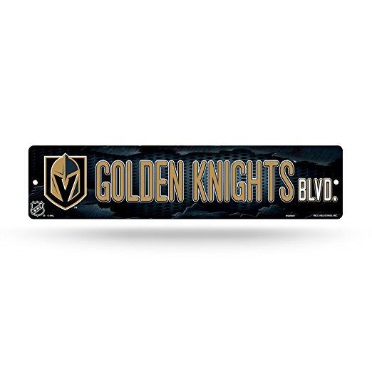 Vegas Golden Knight NFL Street Sign