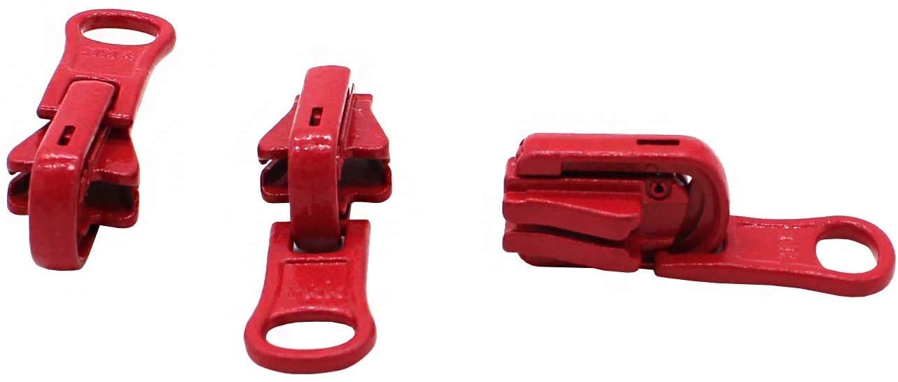 Zipper Repair Kit - #5 Zipper Sliders with Donut Pulls - Fancy Zipper