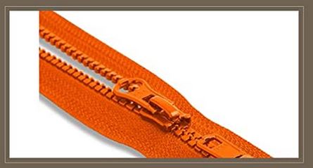 1/2/5PCS 5#28 Inch (70cm) orange Separating Jacket Zippers