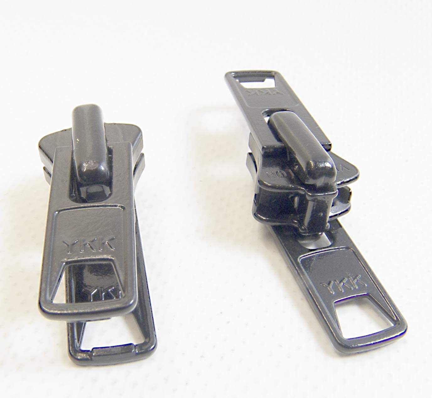 Zipper Repair Kit - #10 Black Boat Canvas Vislon Double Metal Pull Tab