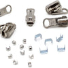 Zipper Repair Kit - #5 YKK Reversible Aluminum Auto Lock Sliders