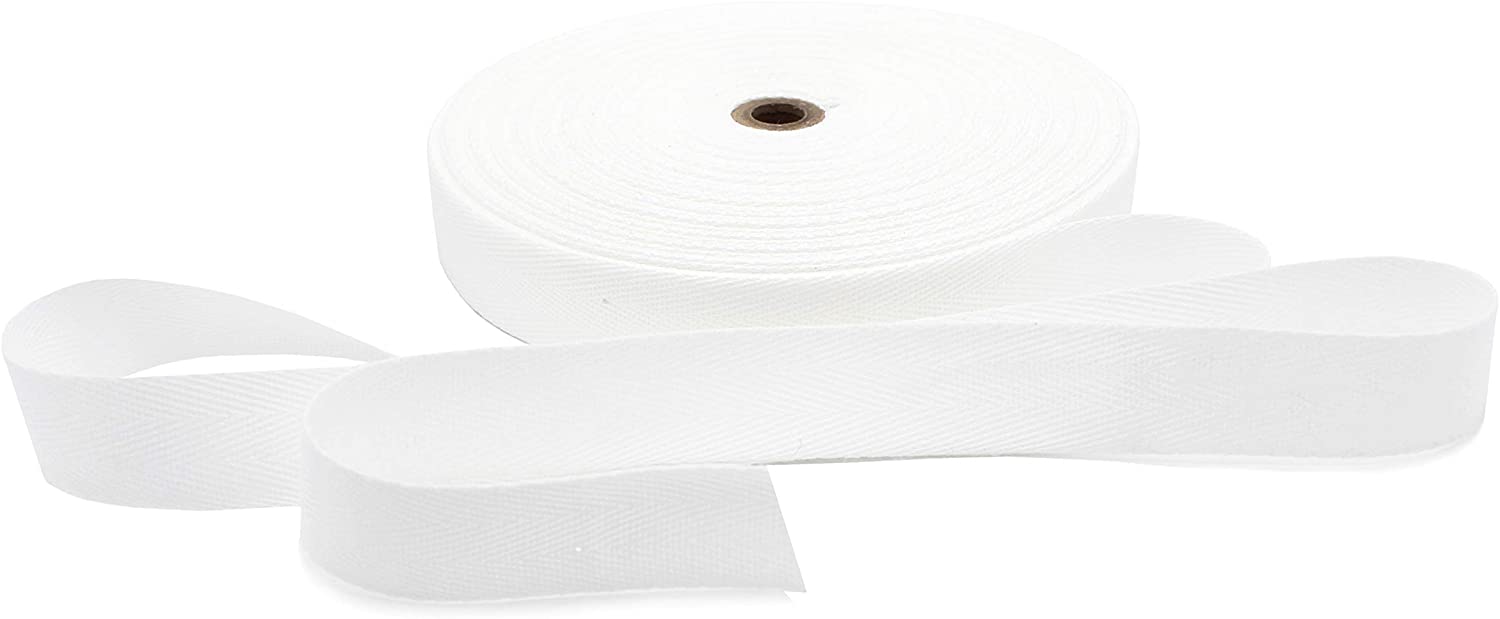Moda Fabrics Cotton Twill Tape - Natural - 1/2 Wide - 100 yd Spool