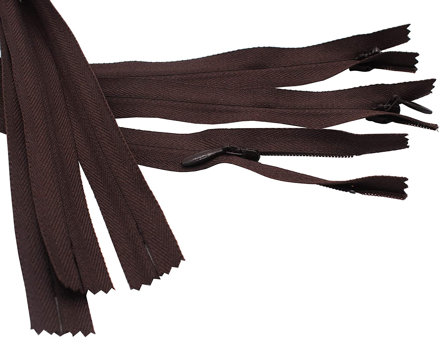 YKK #2 14 Invisible Nylon Conceal Knit Pant / Skirt / Dress / Upholstery  Zipper - Black (580)