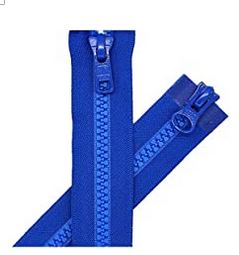 YKK® - Fashion Trends Zippers 36 Inch Sport YKK® #5 Vislon Jacket Zipper (5  Assorted Colors) Medium Weight Molded Plastic - Separating (Summer)