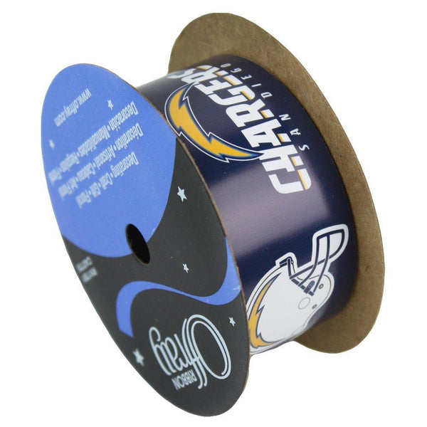 Chargers NFL Printed Ribbon