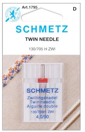 Schmetz Twin Machine Needle Size 4.0/90 1/Pkg