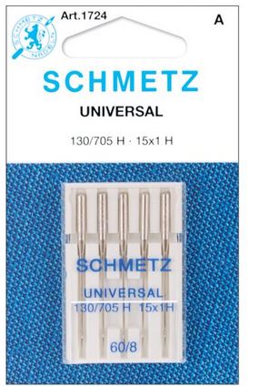 Schmetz Universal Machine Needles Size 60/8 5/Pkg