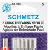 Schmetz Quick Self-Threading Machine Needles Size 80/12 5/Pkg