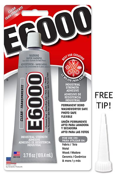 E-6000 glue VS new E-6000 premium in red tube made for plastics. 