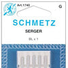 Schmetz Overlock Machine Needles - BLX1 Sizes 75/11 (2) & 90/14 (3)
