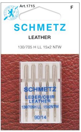 Schmetz Leather Machine Needles Size 90/14 5/Pkg