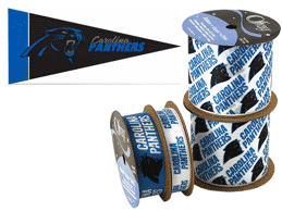 Panthers NFL Printed Ribbon
