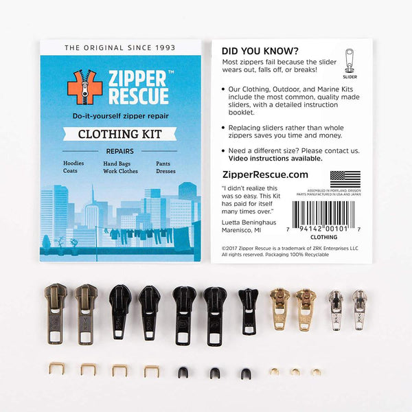 Zipper Rescue Zipper Clothing Repair Kit