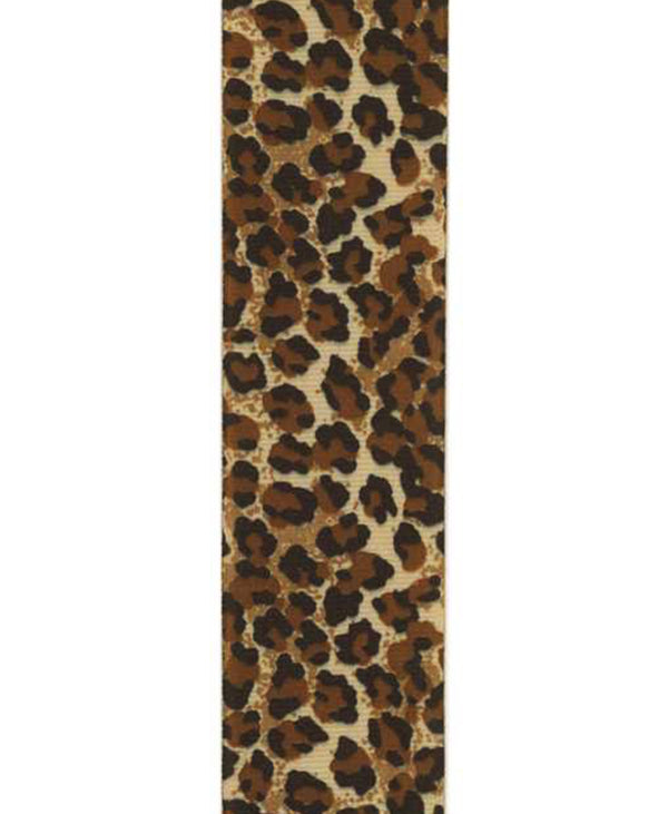 Leopard Grosgrain Ribbon