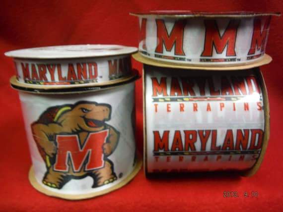University of Maryland Terps NCAA Ribbon
