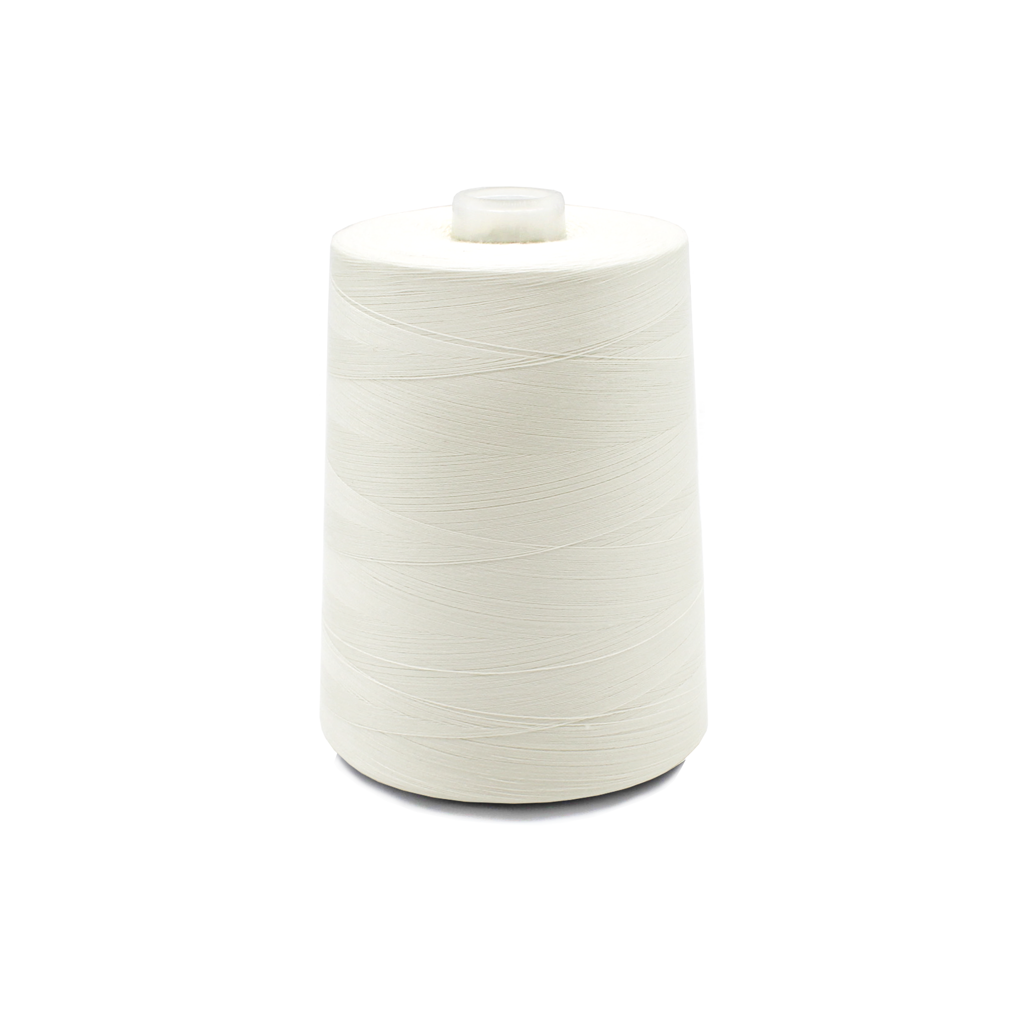 Spun Polyester Thread T40 White 6,000 YDS